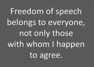 Freedom of Speech